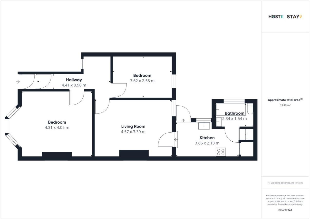 Host & Stay - Mowbray Road Саут-Шилдс Екстер'єр фото